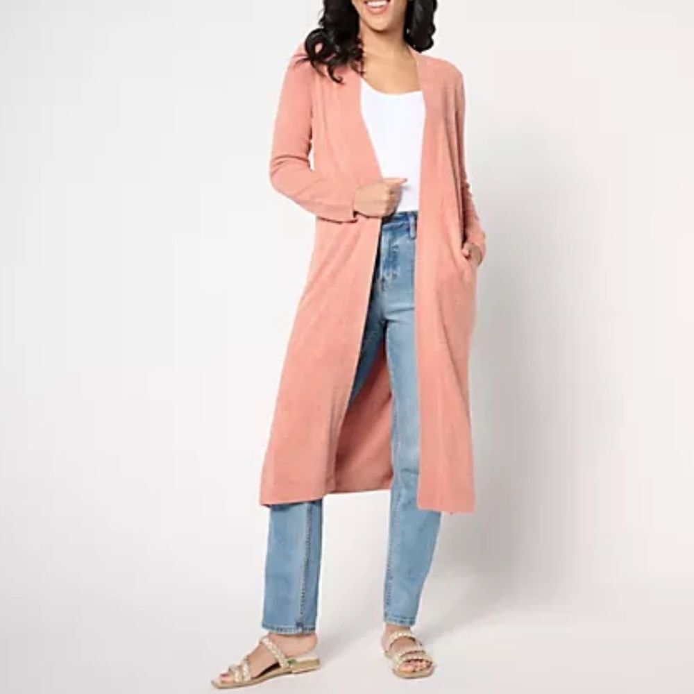 Barefoot Dreams Cozychic Ultra Lite Everything Cardigan Women's Small New
